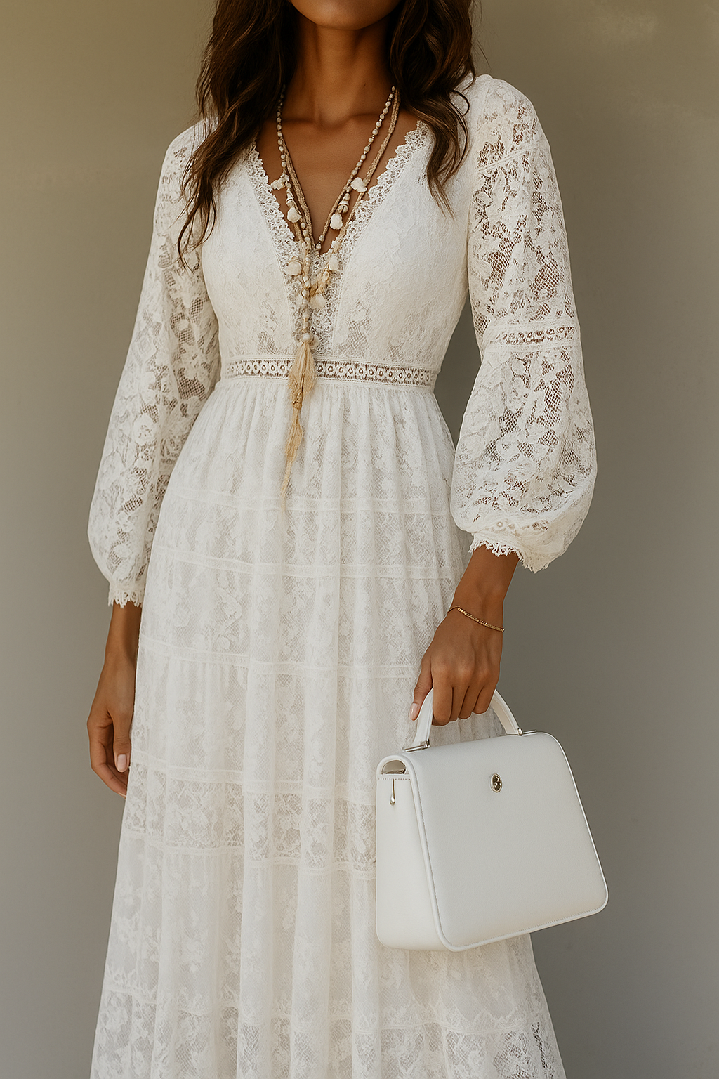 Boho Maxi Jurk met Bloemenprint