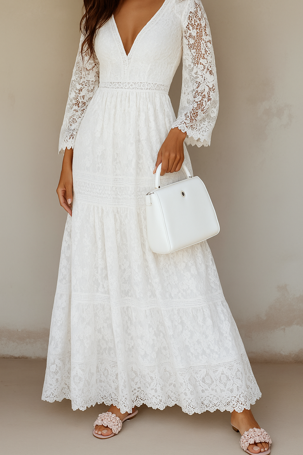 Boho Maxi Jurk met Bloemenprint