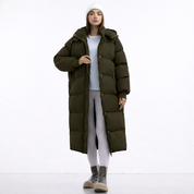 Dalia | Lange Puffer Winterjas Dames - Geïsoleerd, Stijlvol en Waterafstotend