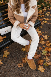 Zala | Luxe Suède Pantoffels met Wol - Comfortabel en Stijlvol