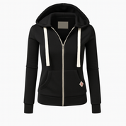 Jutta | Comfortabele Fleece Dames Hoodie met Verstelbare Capuchon
