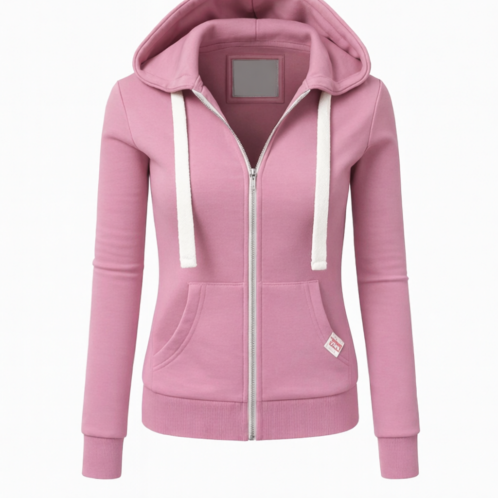 Jutta | Comfortabele Fleece Dames Hoodie met Verstelbare Capuchon