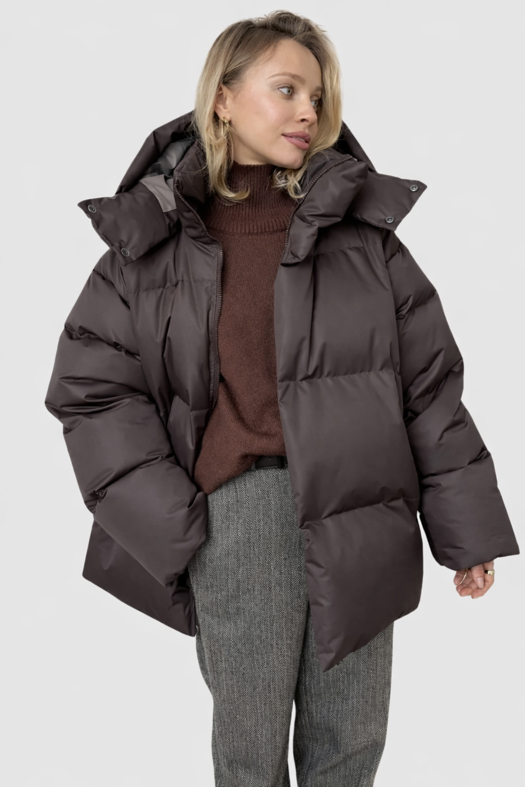 Georgina | Warme Puffer Jack Dames - Hoogwaardige Winterjas, Stijlvol en Comfortabel