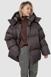 Georgina | Warme Puffer Jack Dames - Hoogwaardige Winterjas, Stijlvol en Comfortabel