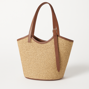 Mexxi | Boho Shopper voor Dames - Handgemaakte Rotan Strandtas