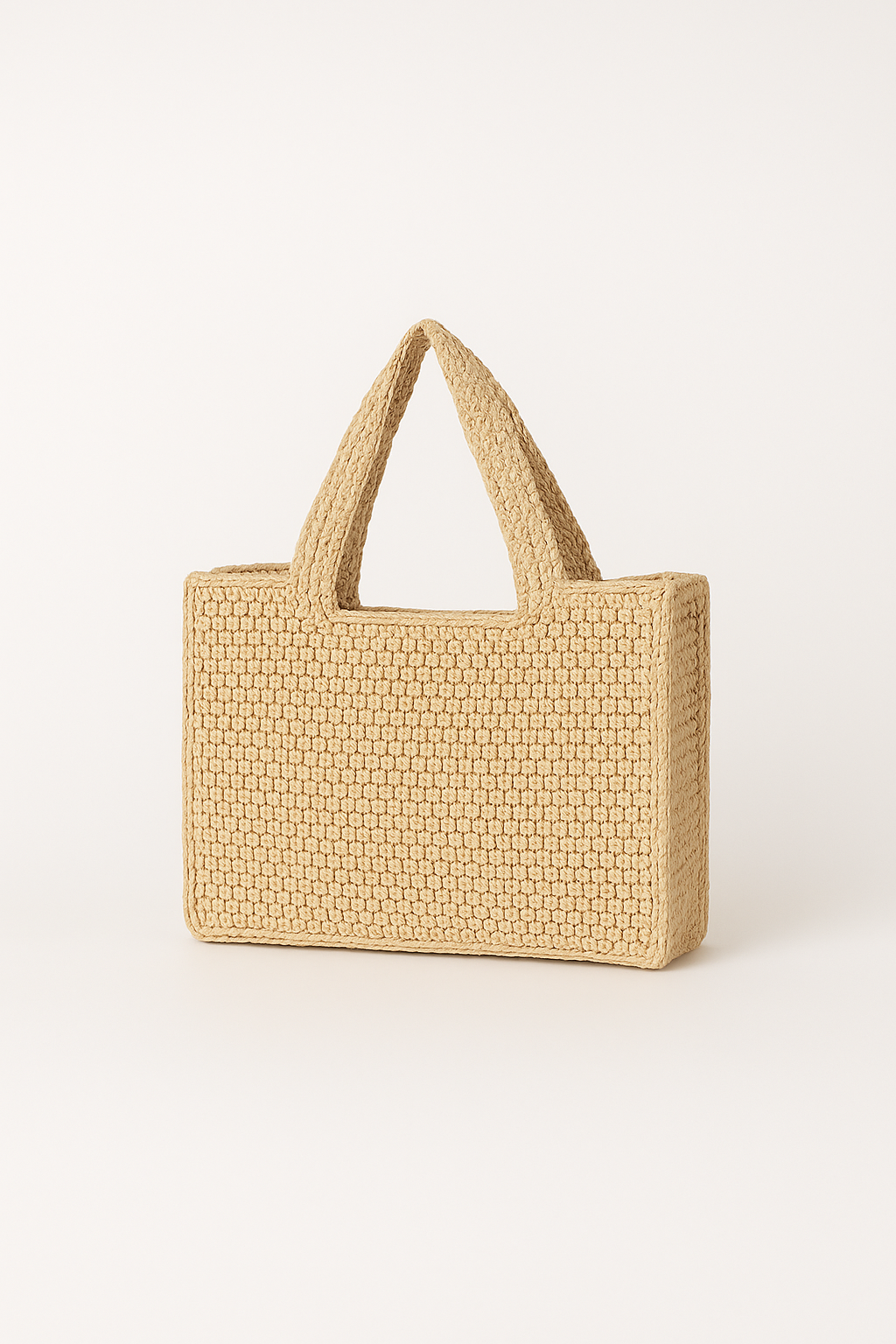 Ann-Marie | Handgemaakte Raffia Strandtas voor Dames