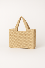 Ann-Marie | Handgemaakte Raffia Strandtas voor Dames