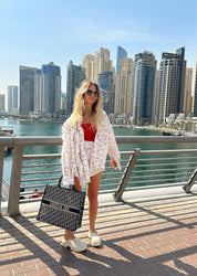 Milja | Zomerset van Katoen met Bloemenprint