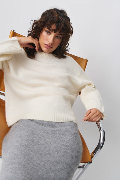 Bodina | Zachte Oversized Trui voor Tijdloze Elegantie