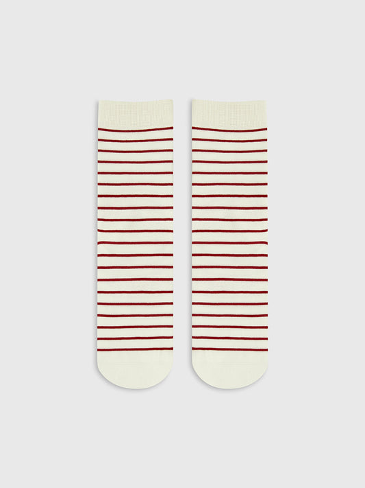 Cris | Comfy Unisex Sokken - Hoogwaardige Katoen, Gestreept Ontwerp