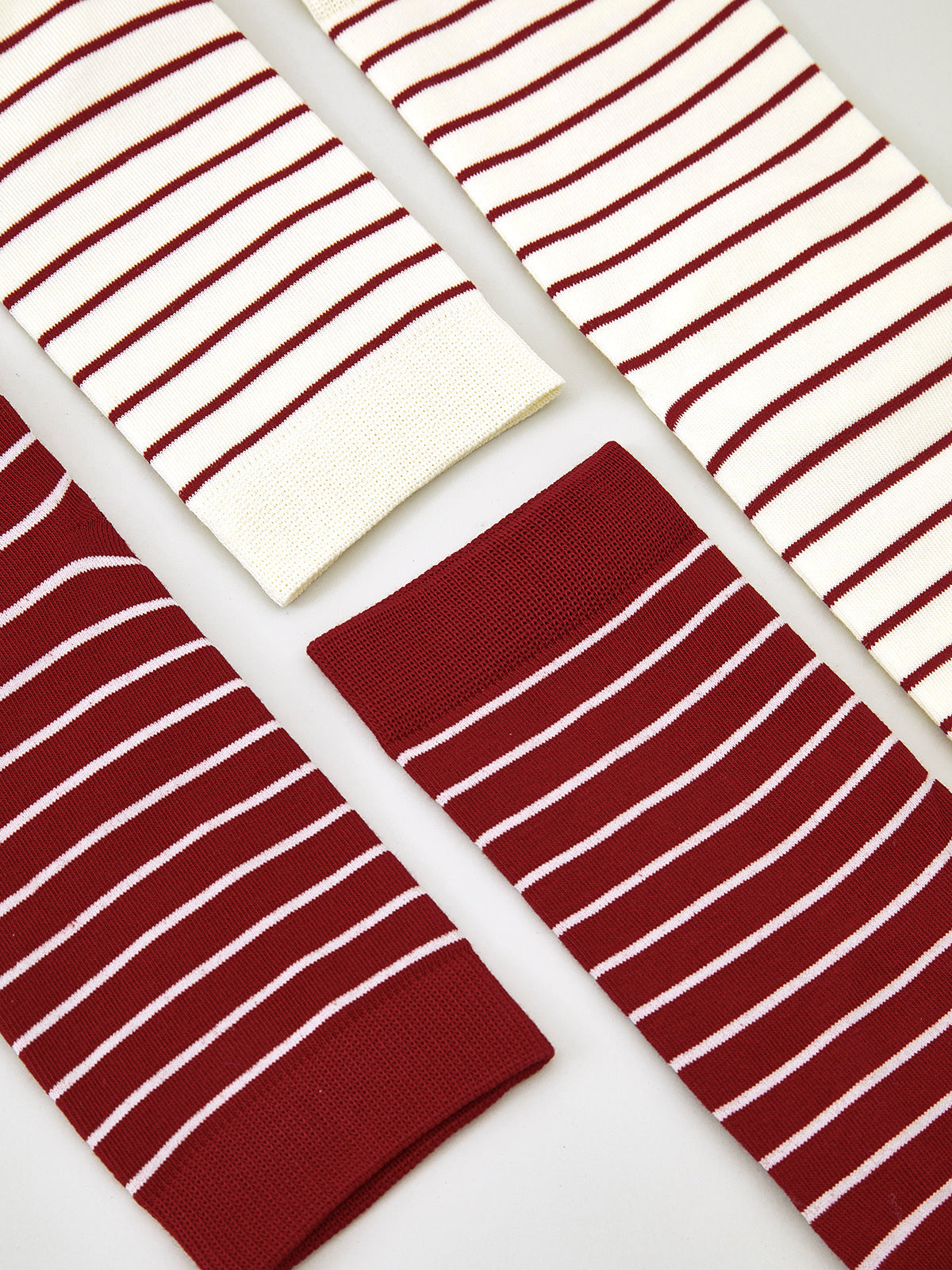 Cris | Comfy Unisex Sokken - Hoogwaardige Katoen, Gestreept Ontwerp