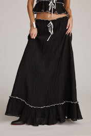 Cianna | Tweedelige Zomerset Dames – Top en Lange Rok