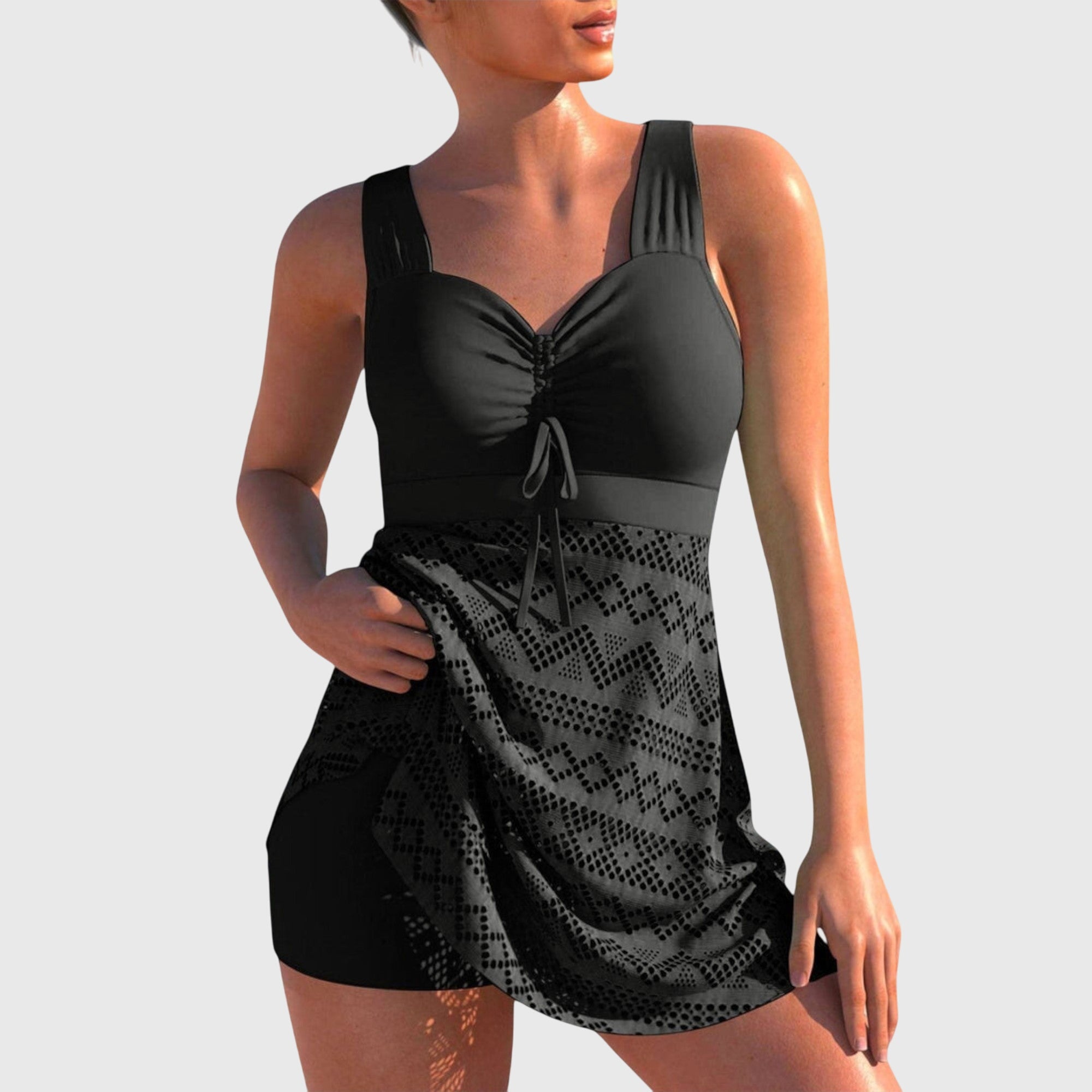 Daisy Dames Bikini Set | Modest met Rok, Comfortabele Pasvorm voor Zomer 0