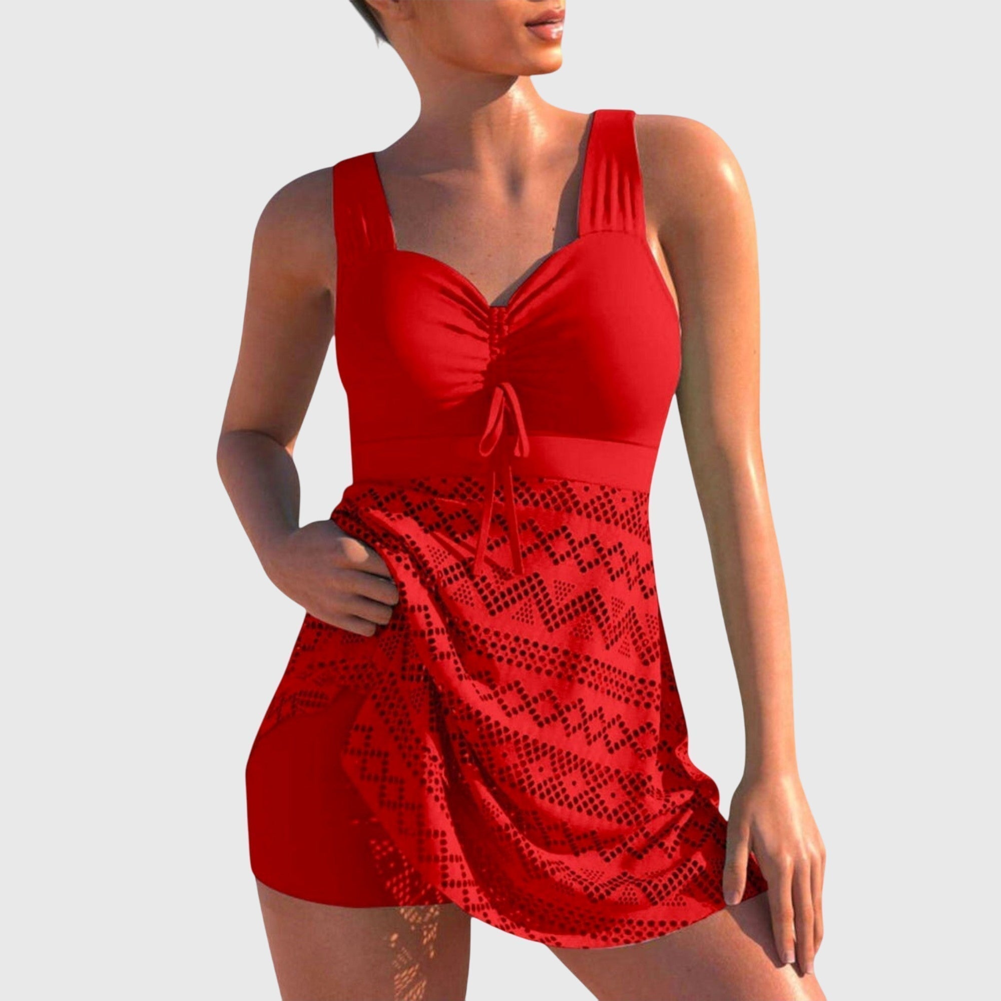 Daisy Dames Bikini Set | Modest met Rok, Comfortabele Pasvorm voor Zomer 5