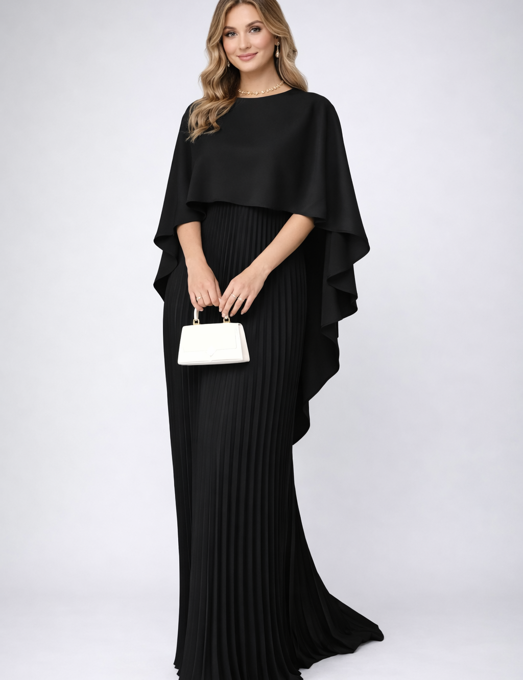 Daisy_Pliss_Chiffon_Maxi_Jurk_Hoge_Hals_Losse_Pasvorm2.png