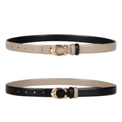 Daisy | Dames Dubbelzijdige Riem - Leren C-vormige Gesp 4