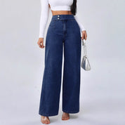 Daisy | Dames Retro Jeans - Hoogwaardige Denim 0