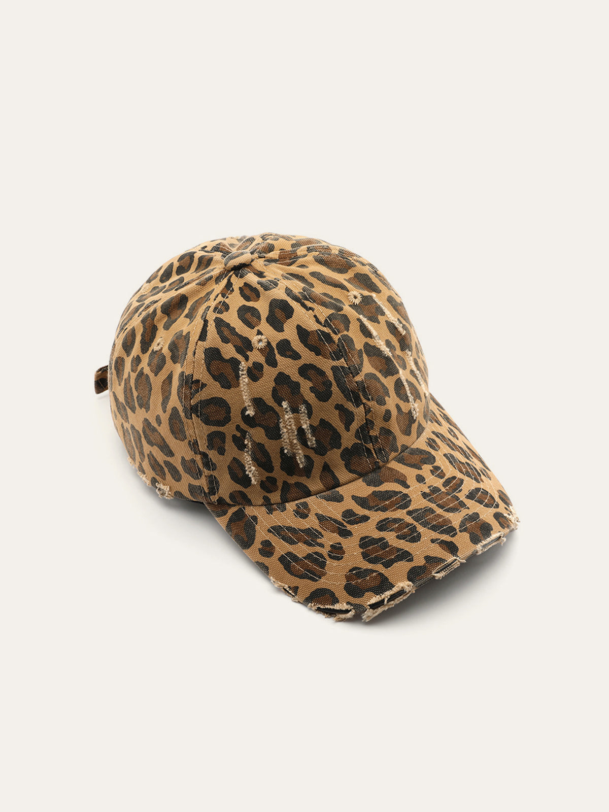 Florente | Trendy Dames Pet met Luipaard Print - Stoer en Stijlvol
