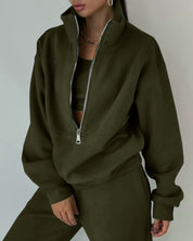 Dara | Dames Sportieve Set - Hoogwaardige Hoodie en Joggingbroek 9