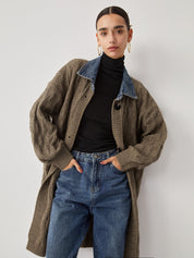 Climona | Gebreide Cardigan - Stijlvolle Extra Lange Damesvest