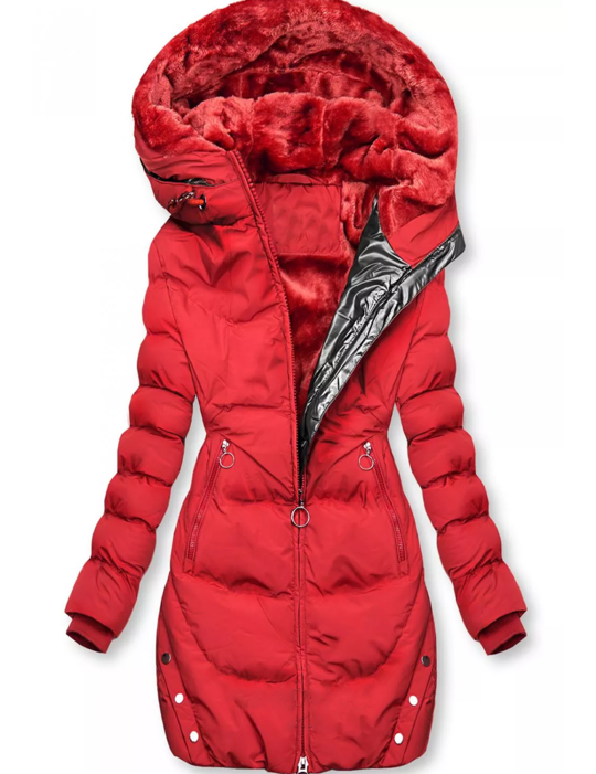 Diana | Dames Lange Winterjas - Gevoerd, Verlengde Pasvorm 1