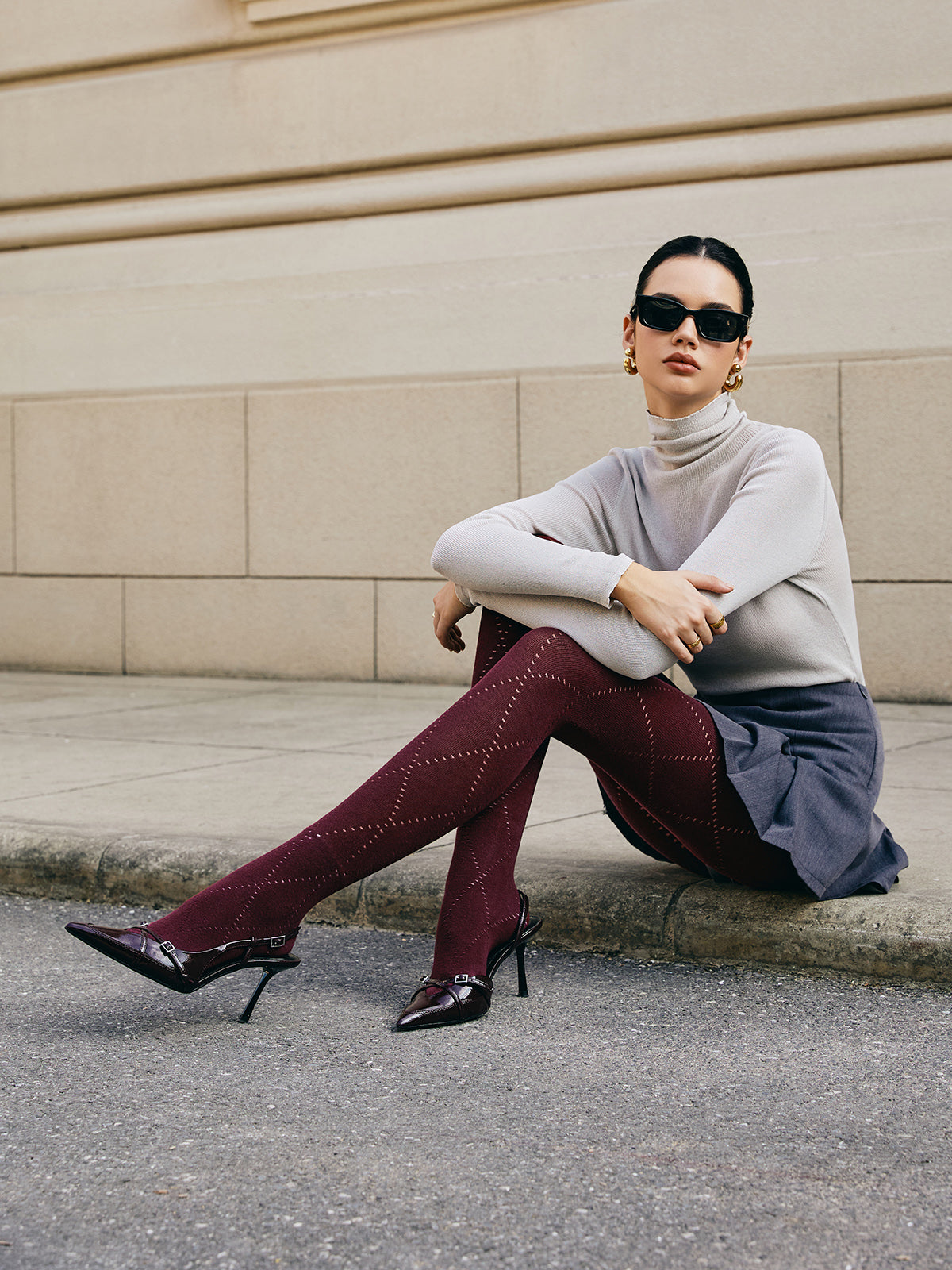 Diana | Elegante Dames Panty - Diamond Patroon