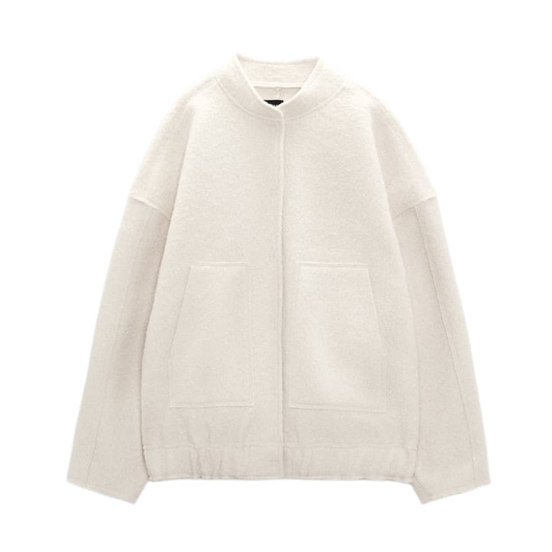 Dorian | Wollen Dames Mantel - Elegant en Trendy