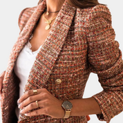 Chico | Stoere Chique Tweed Blazer voor Dames