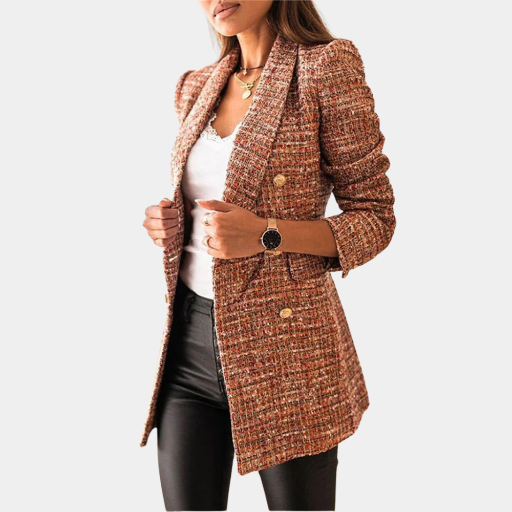 Chico | Stoere Chique Tweed Blazer voor Dames