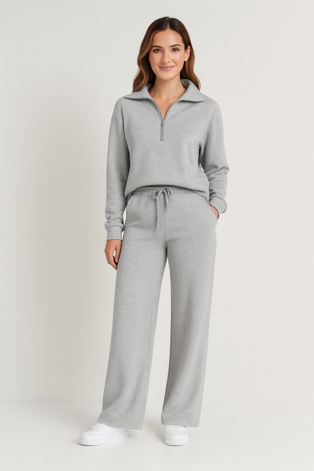Elaris | Tweedelige Dames Loungewear Set - Zacht en Comfortabel, Luxe Stijl