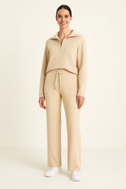 Elaris | Tweedelige Dames Loungewear Set - Zacht en Comfortabel, Luxe Stijl