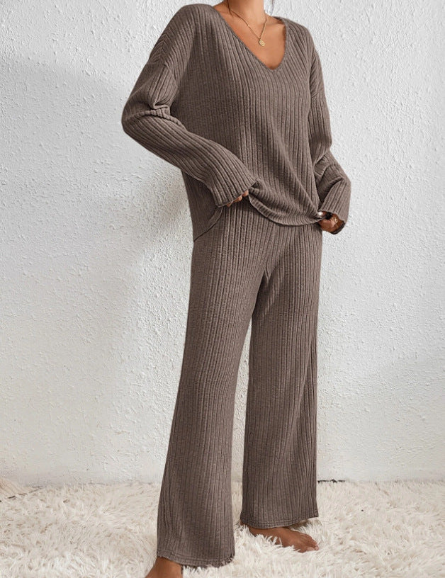 Elin | Comfortabele Tweedelig Loungewear Set Dames - Jogging Ribstof2