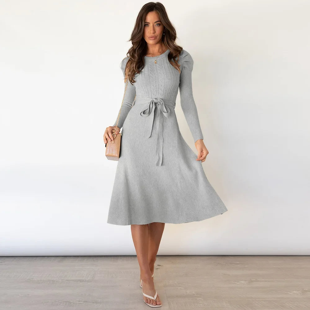 Eloisa | Dames Jurk - Zachte Stof, Elegante Pasvorm, Gebreid 1