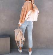 Eloisa | Vintage Stijl Jas Dames met Gepofte Mouwen