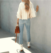 Eloisa | Vintage Stijl Jas Dames met Gepofte Mouwen