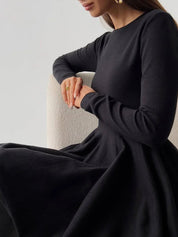 Evelyn | Dames Korte Jurk - Luxe Gebreid met Hoge Stretch 8