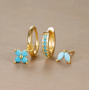 Evelyn | Dames Statement Oorbellen Set - Hypoallergeen, Veelzijdig Design 4