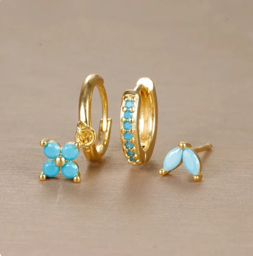 Evelyn | Dames Statement Oorbellen Set - Hypoallergeen, Veelzijdig Design 4