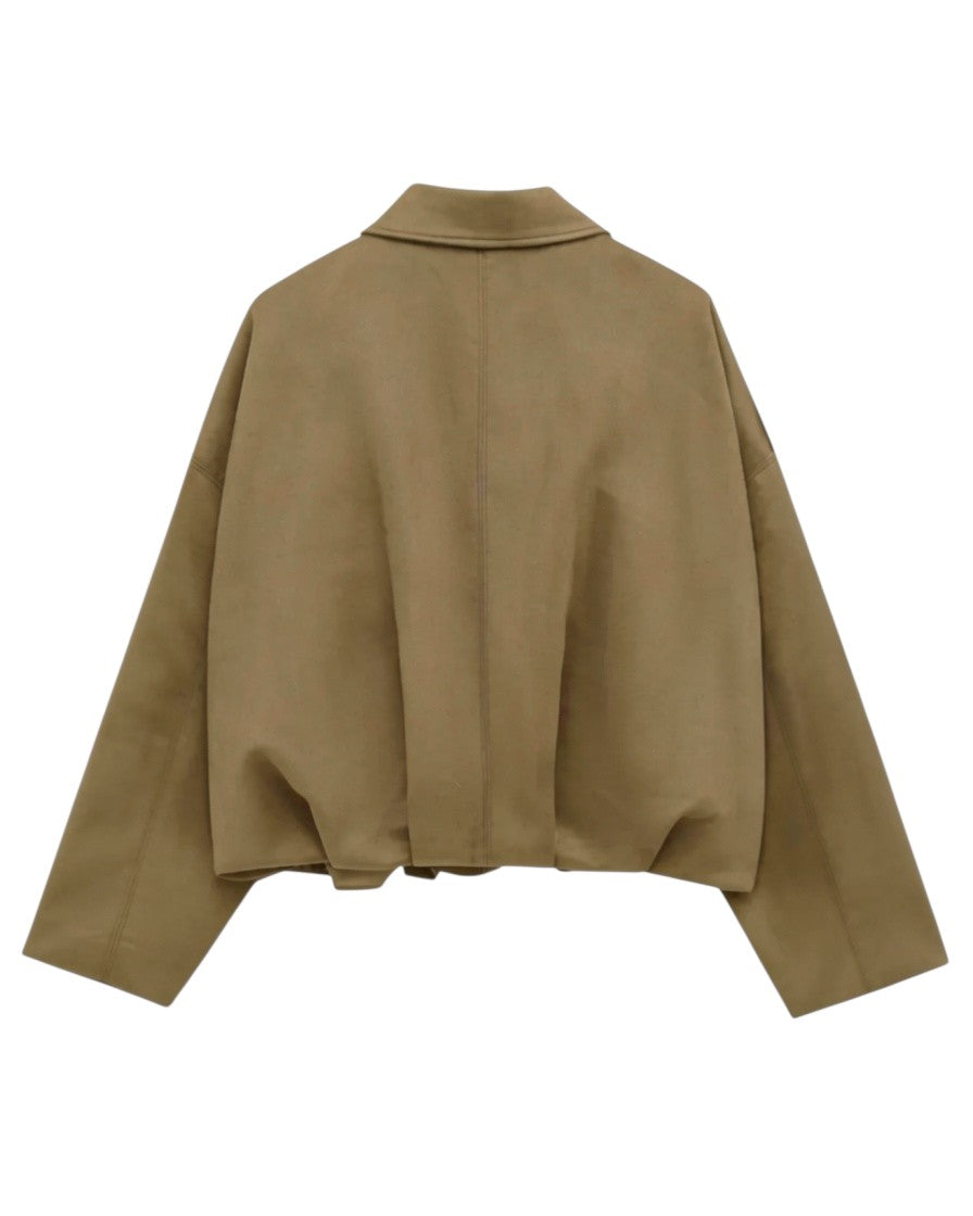 Fabiane | Elegante Suède Leren Jas voor Dames – Trendy & Stijlvol