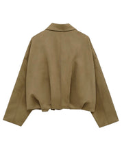 Fabiane | Elegante Suède Leren Jas voor Dames – Trendy & Stijlvol