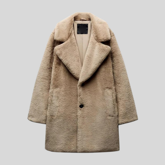 Fanny | Zachte Teddy Jas Dames - Trending Jas voor de Winter, Tijdloos Design