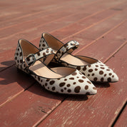 Mary-Jane | Leopard Print Sandalen met Enkelbandje - Comfy, Casual en Trending