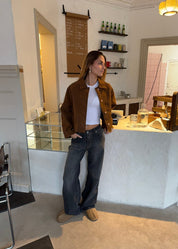 Yuma | Casual Dames Tussenjas met Knoopsluiting – Comfortabel en Stijlvol