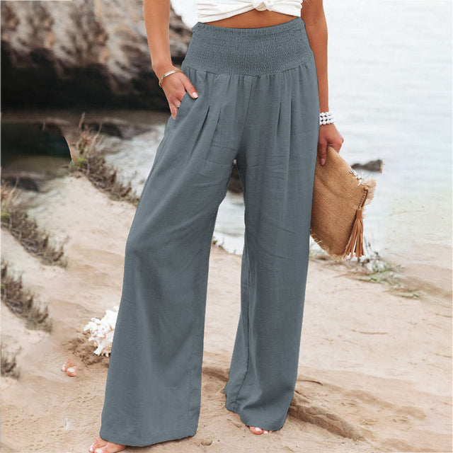 Eliana | Luchtige High Waist Pantalon