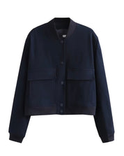 Stijlvol Cropped Bomber Jasje