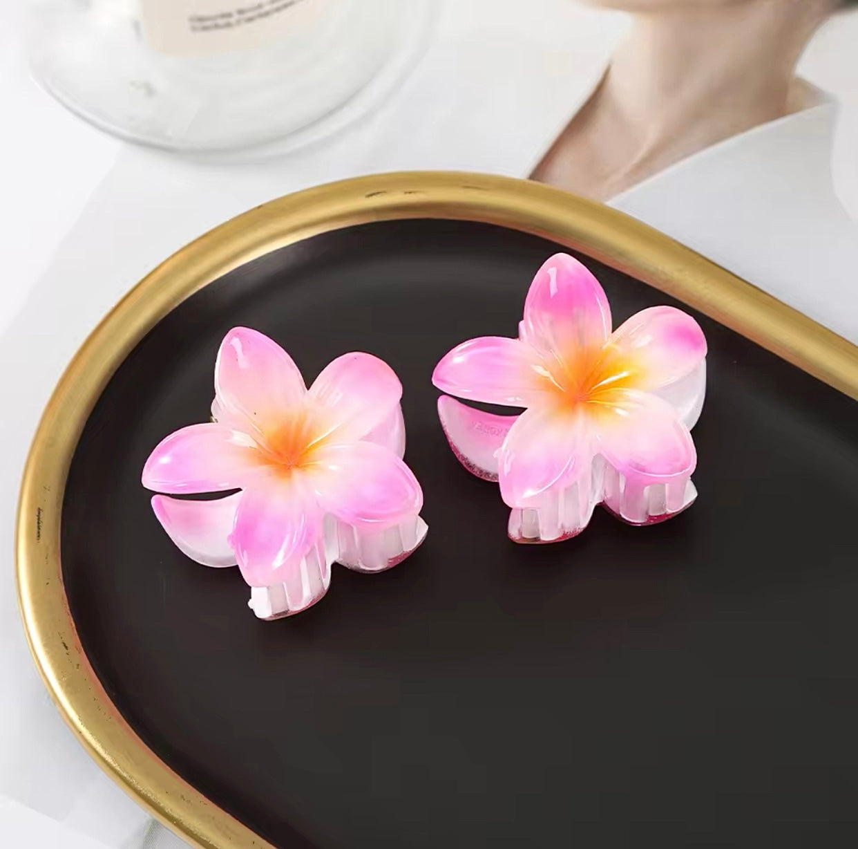 Tulip | Bloemvormige Haarclip – Stevige Grip & Elegant