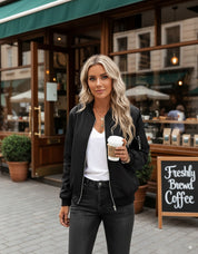 Ezina | Dames Bomberjack - Tijdloos Design met Comfortabele Pasvorm