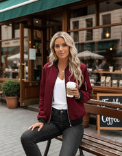 Ezina | Dames Bomberjack - Tijdloos Design met Comfortabele Pasvorm