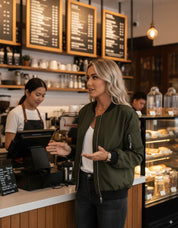 Ezina | Dames Bomberjack - Tijdloos Design met Comfortabele Pasvorm