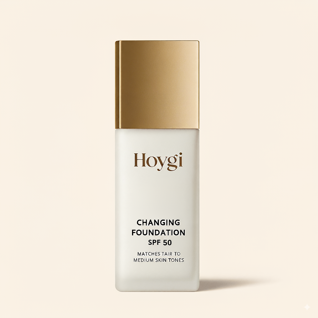 Hoygi | Changing Foundation - voor Lichte tot Medium Huidtinten